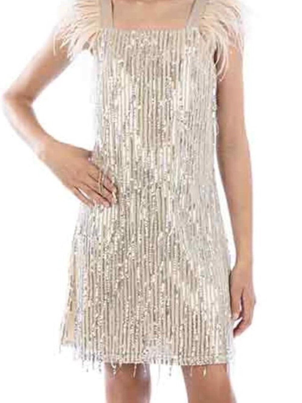 Speechless Girls' Sleeveless Sequin Party Dress Size 14 big girls